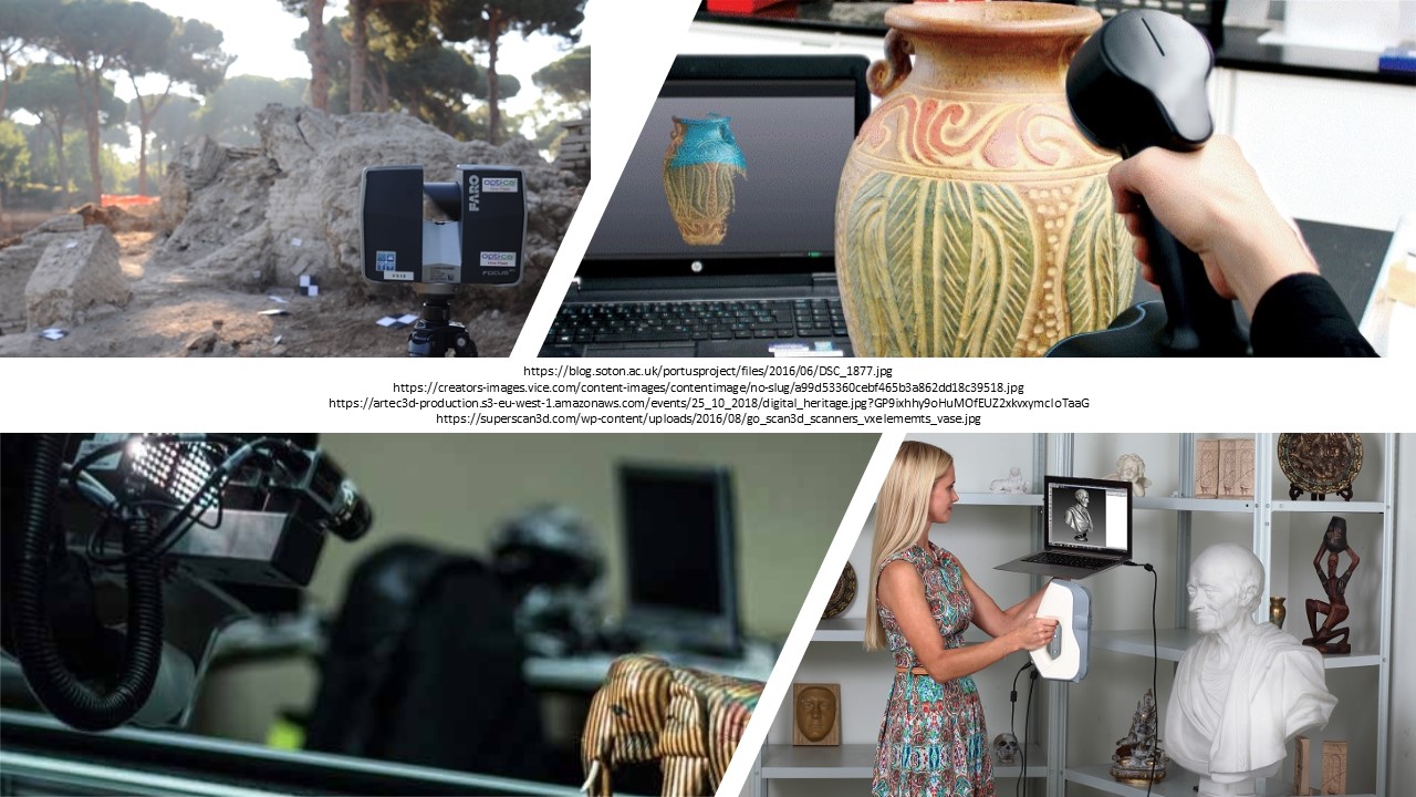 3D scanners - different types