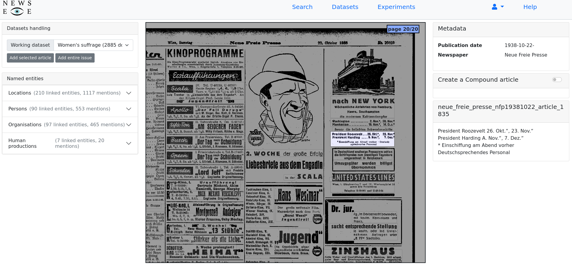 newspaper search