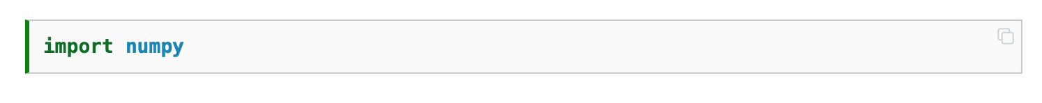 Import NumPy