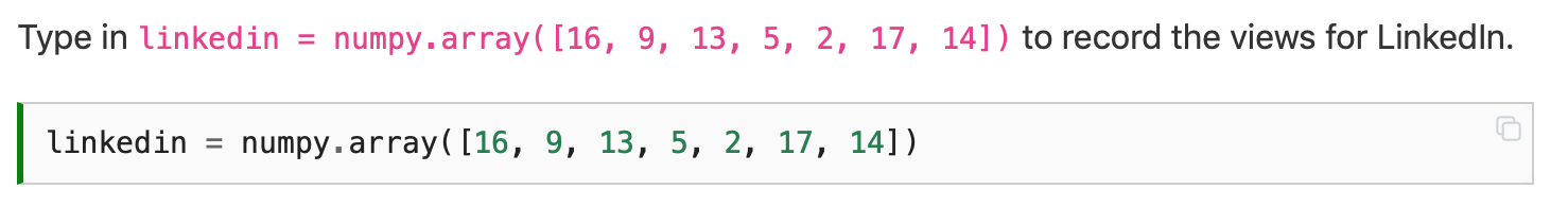 NumPy Array