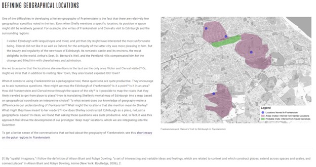 An excerpt on defining geographic locations